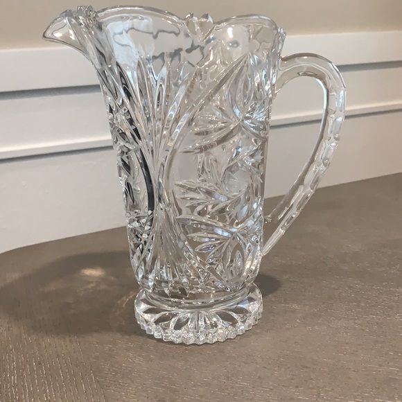 Edinburgh Lead Crystal Pitcher 48 oz. Hand-Cut - Picture 9 of 11